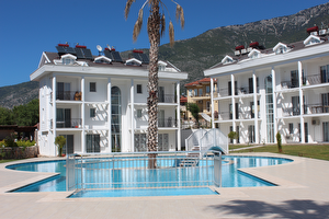 For sale apartment with pool in Hisaronu Fethiye