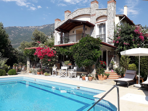 For sale detached lux villa with pool in Ovacik Fethiye