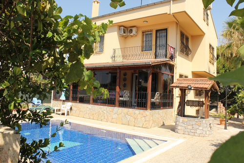 For sale detached villa with pool in Fethiye Calis
