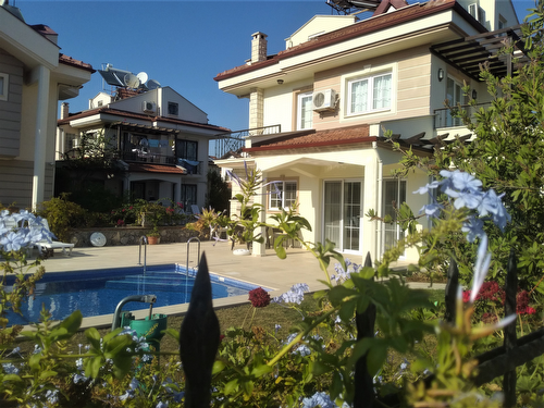 Fethiye Calis for sale detached villa with pool