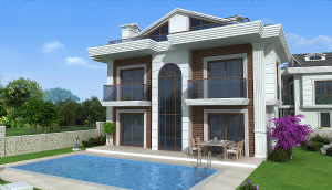 Modern luxury villa for sale in Hisaronu Fethiye, 179.000 £