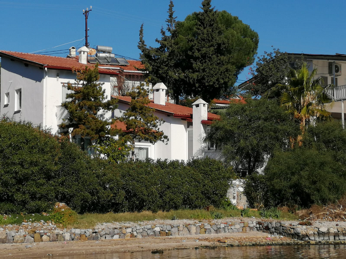 Fethiye Şovalye Adası deniz manzaralı satılık villa